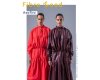 Kunstleder VEGAN LEATHER, weinrot, Fibre Mood