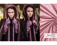 Kunstleder mit Stretch VINTAGE LEATHER, aubergine, Fibre Mood
