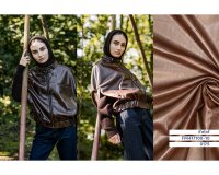 Kunstleder mit Stretch VINTAGE LEATHER, dunkelbraun, Fibre Mood