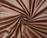 Kunstleder mit Stretch VINTAGE LEATHER, dunkelbraun, Fibre Mood