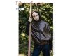 Kunstleder mit Stretch VINTAGE LEATHER, dunkelbraun, Fibre Mood