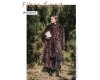 Fellimitat KNIT FUR, dunkelbraun, Fibre Mood