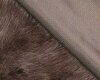 Fellimitat KNIT FUR, dunkelbraun, Fibre Mood