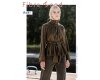 Wildleder-Imitat mit Stretch SUEDE, olive, Fibre Mood