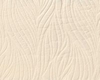 Doubleface-Steppstoff QUILTED, gestepptes Reliefmuster, creme, Fibre Mood