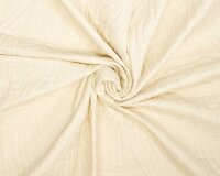 Doubleface-Steppstoff QUILTED, gestepptes Reliefmuster, creme, Fibre Mood