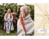 Doubleface-Steppstoff QUILTED, gestepptes Reliefmuster, creme, Fibre Mood