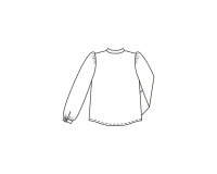 Schnittmuster Bluse mit Rüschen oder Stehkragen, burda easy 5939