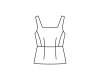 Schnittmuster Kleid & Top mit Knopfleiste, burda 5922