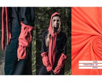 Wollstoff BRUSHED, rot, Fibre Mood
