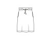 Schnittmuster, Rock mit Kordel, burda style 5832