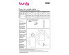 Schnittmuster Pulli & Shirt mit überkreuzten Schnittteilen, burda style 5680