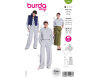 Schnittmuster Homewear-Set Damen, burda easy 5694