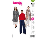 Schnittmuster Mäntel im Retro-Look, burda easy 5688