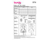 Schnittmuster Weste mit Taschen, burda style 5714