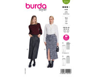 Schnittmuster Denimröcke, burda style 5715