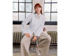 Schnittmuster Bluse mit Plastron und Rüschen, burda style 5700