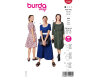 Schnittmuster Kleider mit betonter Taille, burda easy 5686