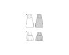Schnittmuster Midirock mit Raffung, burda style 5837
