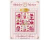 Quilt-Anleitung, Patchwork-Schnittmuster "Sweetheart Houses", Shabby Farbrics