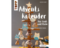 Weihnachts-Bastelbuch: Adventskalender für...