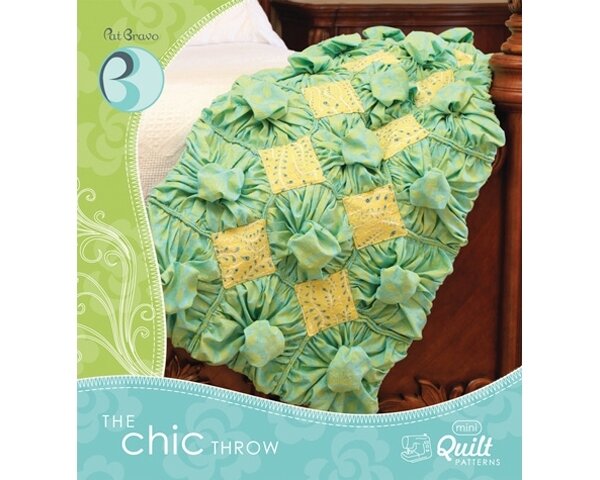 Pat Bravo Mini Sewing Patterns The Chic Throw Schnittmuster