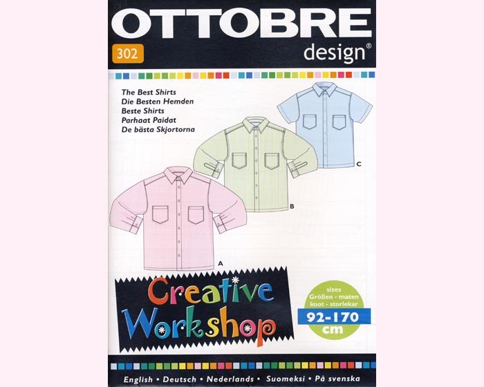 Creative Workshop Die besten Jungenhemden, 2 Varianten, Größe 92-170